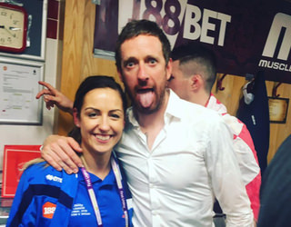 Maria and Bradley Wiggins